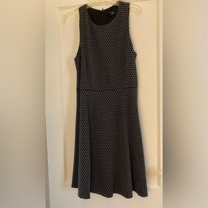 Theory knee-length flared skirt dress